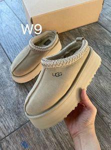 SZ9 UGG Tazz Platform Slippers Mustard Seed